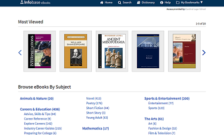 Infobase eBooks